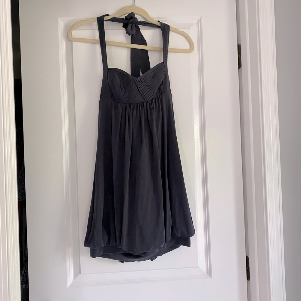 Dark Navy BCBG mini bubble dress